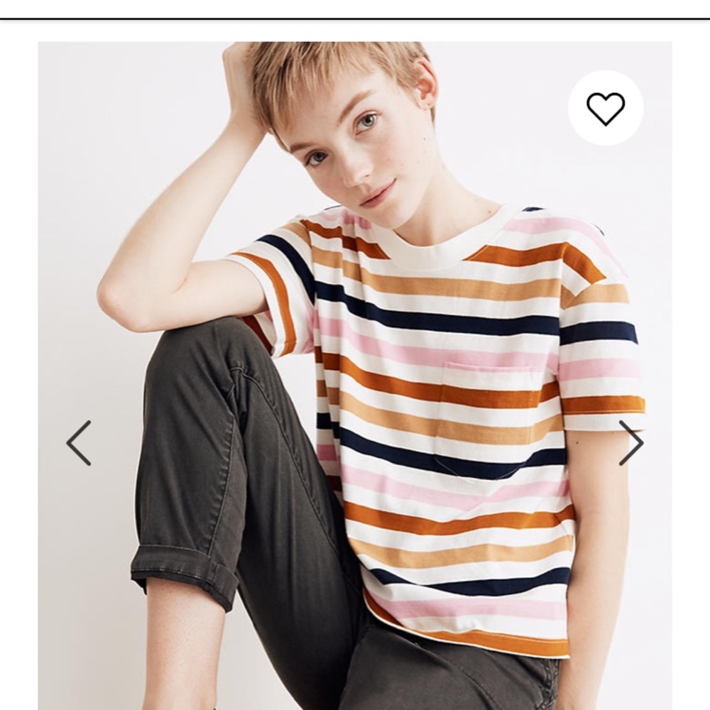 Madewell striped tshirt